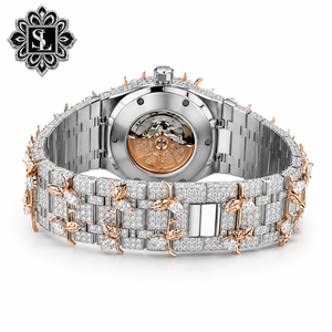 Reloj de Lujo Personalizado de Cuarzo y Acero Inoxidable, Resistente al Agua, con Esfera de Agujas, el Más Demandado, para Regalos de Aniversario, a Precio de Fábrica - Product Image 2