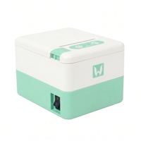 Imprimante thermique de reçus POS P20 Mini 2 pouces 58 mm, couleur vert menthe, avec USB+BT
