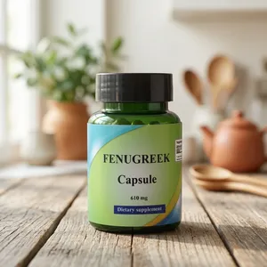 Capsules de Fenugrec Efficaces pour Adultes – Compléments Herbales Beauté Peau – Améliore l'Immunité – Certifié ISO – 1220mg – Conditionné en Bouteille – Nouveauté - Product Image 1