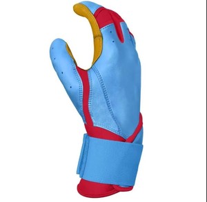 Wholesale Price RTS 2026 Custom Size Genuine Sheep Leather Baseball Batting <b>Gloves</b> Comfortable Custom Logo Printing - Product Image 1