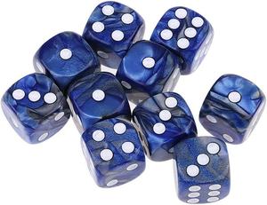 Haute qualité FWE fait à la main 16mm D6 dés en résine imprimés sur mesure jeux de société de haute précision du MDN avec boîtier ABS fabriqués par des experts - Product Image 6