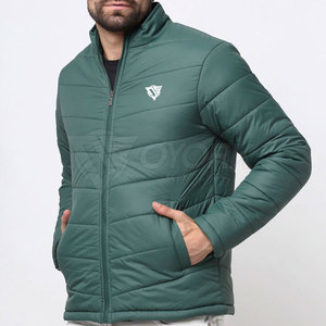 Veste matelassée pour homme, design personnalisé, créez votre propre logo, veste d'hiver légère et décontractée - Product Image 5