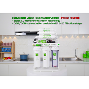Purificador de Agua Eléctrico Bajo Fregadero PLUS06E con Grifo de Encimera para Uso en Hoteles y Hogares, Alta Calidad - Product Image 3