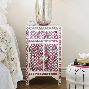 Mesa Consola con Incrustaciones de Hueso para Hoteles, con Detalles Intrincados y Diseño Tradicional Exquisito y Ecológico - Product Image 2