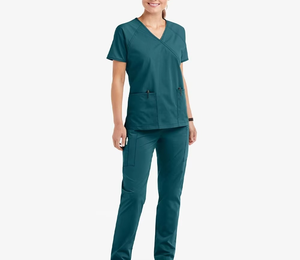 Spandex Smoothly Summer Days Modern New Colors Women and Men Nurse <b>Set</b> Jogger Anti-wrinkle Surgical Uniform Nursing <b>Scrub</b> <b>Sets</b> - Product Image 3