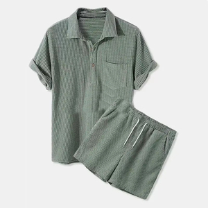ACCLAIM MASONIC INTERNATIONAL Polos pour hommes personnalisés en polyester/coton à motif cocotier, séchage rapide, haute extensibilité, vente en gros - Product Image 1