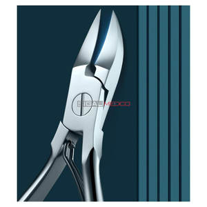 Coupe-ongles de podiatre pour ongles incarnés épais, robuste, en acier inoxydable, à mâchoires larges, pour hommes, seniors, pédicure, doigts et bébés - Product Image 6