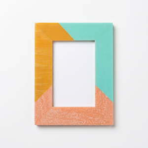 Cadre photo artisanal en os incrusté, motif losanges, pour table, fabrication sur mesure OEM/ODM, vente en gros DECORYUG - Product Image 3