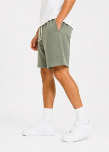 <b>Men</b> Casual Drawstring <b>Shorts</b> Cotton Jogger <b>Shorts</b> Comfortable Summer <b>Shorts</b> Elastic Waist <b>Lounge</b> <b>Shorts</b> Soft Breathable Fabric - Product Image 3