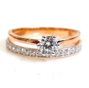 Anillo de Compromiso de Diamantes Djewels, Oro de 14K, Corte Brillante Cultivado en Laboratorio, Certificado IGI, Estilo Lujoso para Mujer, Engaste de Puntas, Logotipo Personalizado - Product Image 2