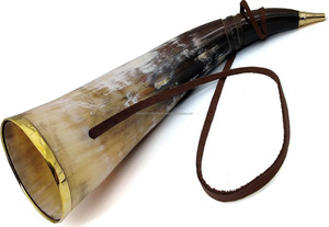 Cuerno Tradicional de Buey, Vaca o Búfalo, Hecho a Mano con Material Natural, Sonido Fuerte, Claro y Resonante para Eventos Culturales y Tribales - Product Image 5