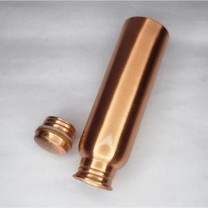 Plain <b>Copper</b> Water <b>Bottle</b> Adults Health Beneficial High Insulated BPA Free <b>Copper</b> <b>Bottle</b> For Drinking For Gym Sports Running Use - Product Image 4