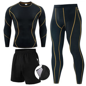 Ropa de Compresión Deportiva para Hombre, Transpirable, de Secado Rápido, para Correr, Fitness, Cross Training y Ejercicio - Product Image 5