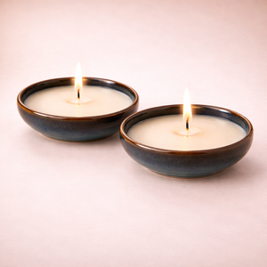 Recipiente de Cerámica para Velas con Acabado Esmaltado, Cuenco Ancho, Grueso, Resistente al Calor, Acabado Liso, para una Sola Vela, Decoración de Hogar de Lujo - Product Image 5