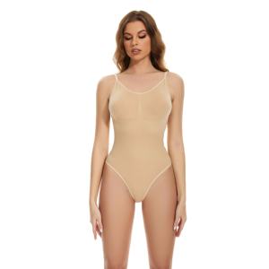 Nouveau justaucorps une pièce sans dos pour femme, respirant, amincissant, sans coutures, idéal pour l'été et le sport - Product Image 1