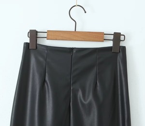 Jupe en cuir PU de haute qualité pour femmes, mode streetwear moderne personnalisée, production en gros OEM ODM, service d'échantillonnage disponible - Product Image 5