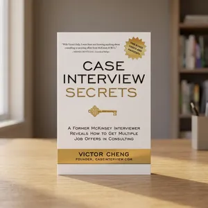 Secretos para entrevistas de casos de negocios de Victor Cheng, guía de desarrollo profesional y estrategia empresarial en formato papel. - Product Image 2