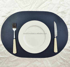 Ensemble de sets de table en cuir faits à la main, écologiques, classiques et luxueux, confortables, résistants, résistants à l'eau, résistants à la chaleur, inodores - Product Image 4