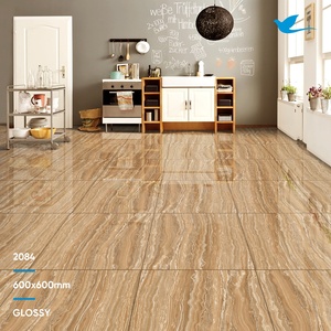 Venta caliente directo de fábrica marfil pulido baldosas de porcelana 600x600 y 600X1200mm estilo clásico para villas - Product Image 3