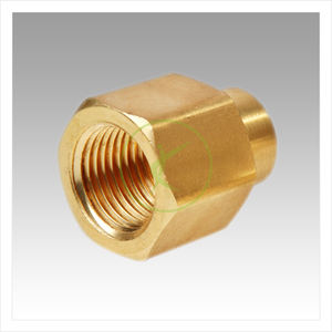 Connecteur d'accouplement femelle en laiton de haute qualité pour la plomberie et l'utilisation industrielle - Product Image 1