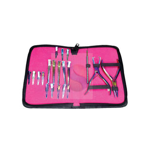 2025 Premium Hair Extension Tool Kit – Professional Beading & Removal <b>Pliers</b> <b>Set</b> with Luxury Case Luxury Pro Hair Extension - Product Image 2