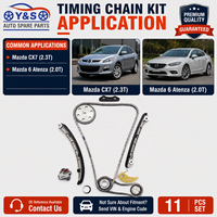 Nuovo Kit Catena Distribuzione YS con 3 Guarnizioni OE L3K912201A per FAW CX7/Mazda6 Atenza 2007-2012 Motore Turbo L 2.3T/2.0T Garanzia 12 Mesi