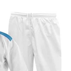 Uniformes de karaté de qualité supérieure, 100% coton, respirants, légers, vêtements de sport d'arts martiaux, ceinture ajustable à la taille, costumes de judo en 2 pièces - Product Image 2