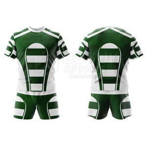 ชุดรักบี้โพลีเอสเตอร์น้ำหนักเบาระบายอากาศได้แห้งเร็วทนทานชุดฝึกซ้อมกีฬาอุปกรณ์กีฬาสำหรับผู้ชายผู้ใหญ่ - Product Image 3