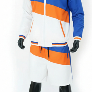 Conjunto de Chándal Cortavientos con Capucha para Hombre, Tallas Grandes, Estilo Urbano, Primavera, Ajuste Holgado, Transpirable, Ligero, 2 en 1, Alta Calidad - Product Image 6