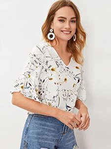 Camisa de playa de verano para mujer, con botones, ligera, informal, holgada, para vacaciones - Product Image 2