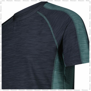 เสื้อยืดออกกำลังกายผู้ชายผ้าโพลีเอสเตอร์ 100% ระบายอากาศ แห้งเร็ว ซับเหงื่อ สำหรับฟิตเนส วิ่ง ออกกำลังกาย แบบเรียบ - Product Image 6