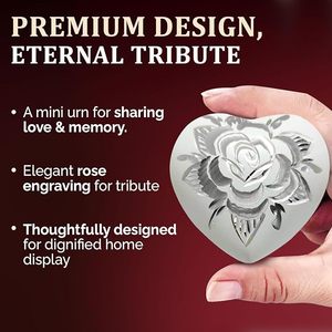 Custom <b>Memorial</b> Keepsake Metal Urn Decorative Aluminum Funeral Urn Premium Brass Cremation <b>Memorial</b> Urn Wholesale Stainless - Product Image 2