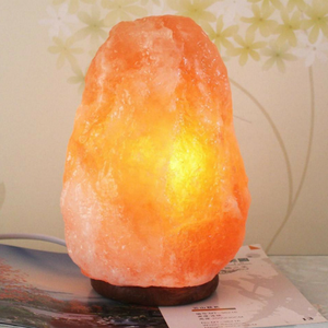 IMPEX PAKISTAN Lámpara Nocturna de Cristal de Sal del Himalaya Ecológica con Interruptor Regulador Tallado, Decoración para el Hogar, Regalo Nuevo - Product Image 2