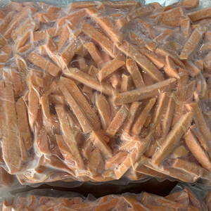 Logo personnalisé du Vietnam Bâton de taro frit d'igname violette congelée Paquet en vrac Fruits coupés Légumes pour magasin d'alimentation Supermarché Cuisson Manioc - Product Image 1