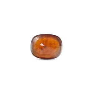 65 Carat Faceted Oval Cut Hessonite Gomed Loose Gemstone High Quality Red Garnet for Fine Jewelry - Product Image 2