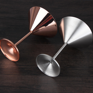 Muestra Disponible, Vasos de Martini de Acero Inoxidable al por Mayor, Recubiertos de Cobre, Copa de Vino para Fiestas, Margarita - Product Image 3