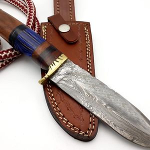 Heavy Duty Hunting Knives with High Carbon <b>Steel</b> Blade Non Slip Handle for <b>Outdoor</b> Camping Bushcraft Survival Hunting and Wilder - Product Image 6