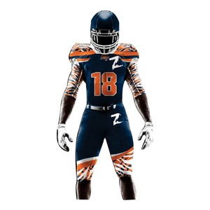 Nouvelle arrivée, uniforme de football américain sur mesure pour hommes, polyester respirant, short, vêtements d'équipe pour adultes, vente en gros DELAWARE INDUSTRIES - Product Image 3