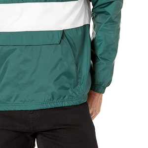 windbreaker High Quality Mens Sport Windbreaker Jacket Casual Design With Zipper Closure Embroidery Decoration For Spring Winter - Product Image 4