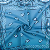 Bandana Western en Coton Personnalisé Buffalo |   Écharpe carrée vintage d'inspiration naturelle |   Couvre-tête de cowboy imprimé par sublimation, respirant