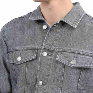Top Selling Eco-Friendly Men <b>Jeans</b> Jacket <b>Soft</b> Fabric Streetwear Comfortable Custom Logo Men Winter Jacket - Product Image 6