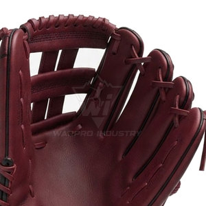 Gants de baseball personnalisés en cuir de qualité supérieure, mitaines professionnelles pour le poste intérieur, équipement d'entraînement durable et flexible - Product Image 6