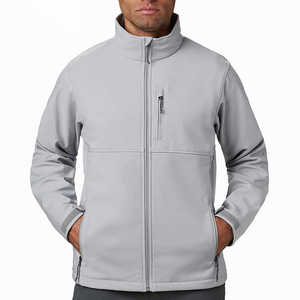 Customized Size Premium Quality Hot Sale <b>Men</b> Soft shell <b>Jacket</b> New Arrival Best Manufacture Breathable Plain Soft shell <b>Jacket</b> - Product Image 3