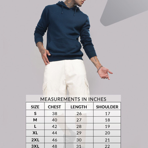 Sweat-shirt à capuche pour homme, écologique, hiver, couleur unie, coton molletonné, décontracté, coupe classique, avec poche, respirant - Product Image 2
