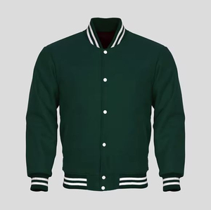 Hot quality new Style Custom Varsity JacketMen's Wholesale Custom <b>Leather</b> Sleeves Letterman Varsity <b>Jacket</b> Men - Product Image 2