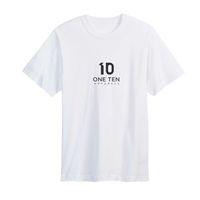 T-shirt en coton jersey pour homme, col rond, manches courtes, coupe oversize, couleurs et tailles personnalisées, logo imprimé par transfert thermique sur le devant, anti-boulochage