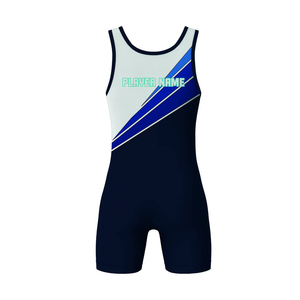 Combinaison de lutte sublimée de haute qualité pour hommes, vente en gros à bas prix, service OEM, faible MOQ - Product Image 5