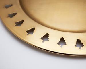 Assiette de présentation en verre haut de gamme, élégante et ronde, pour réceptions et restaurants - Product Image 2