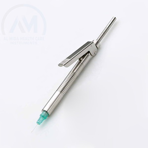 Jeringa Quirúrgica Dental Al Mida de Acero Inoxidable, Manual, con Certificación CE Clase II, Instrumento con Estándar ISO13485 y Diseño de Fácil Agarre - Product Image 5