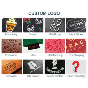 Housse de tête de club de golf en cuir PU et bois brodée sur mesure, étanche et durable, la plus vendue, en promotion - Product Image 5